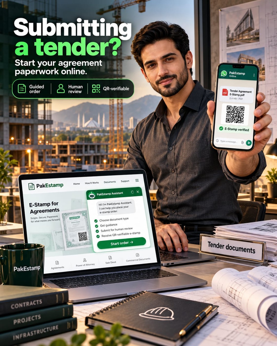 Submitting a tender? Keep agreement paperwork on your checklist. 🏗️📄
For contractors, suppliers and project teams, PakE