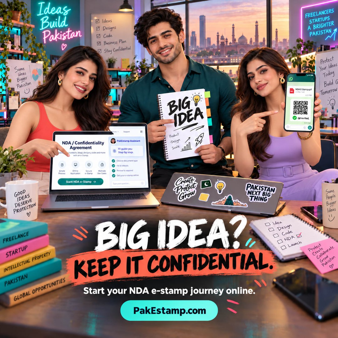 Big idea, new client, freelance project or startup launch? Keep the details confidential before you share the work. 🔒💡